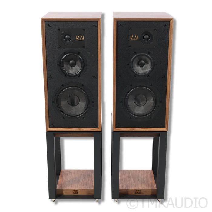 Wharfedale Super Linton  Bookshelf Speakers; Stands