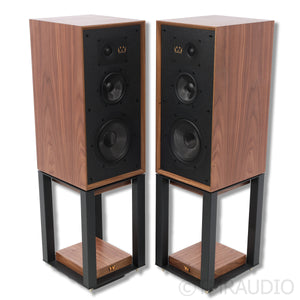 Wharfedale Super Linton  Bookshelf Speakers; Stands