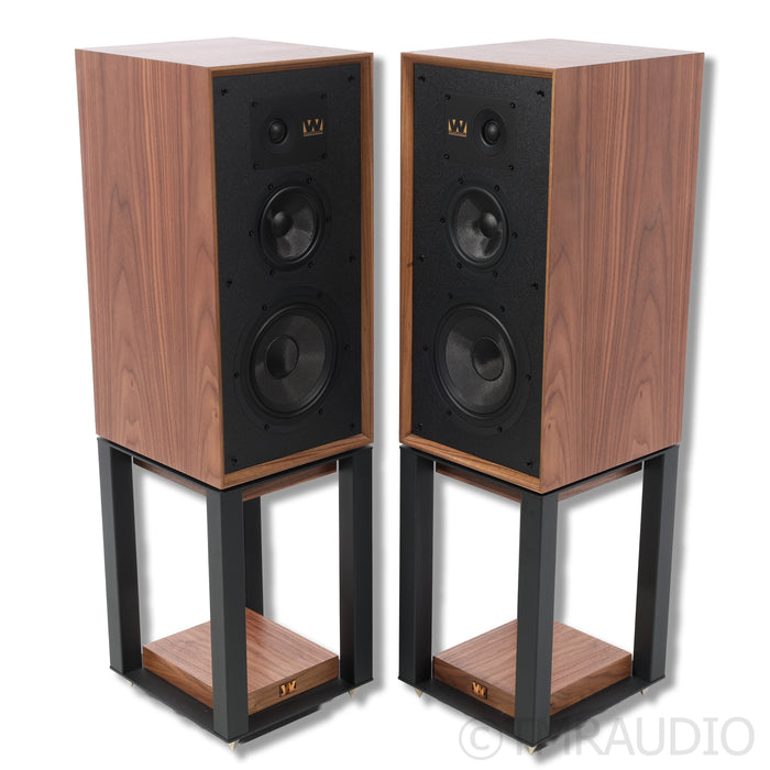 Wharfedale Super Linton  Bookshelf Speakers; Stands