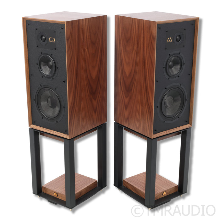 Wharfedale Super Linton  Bookshelf Speakers; Stands