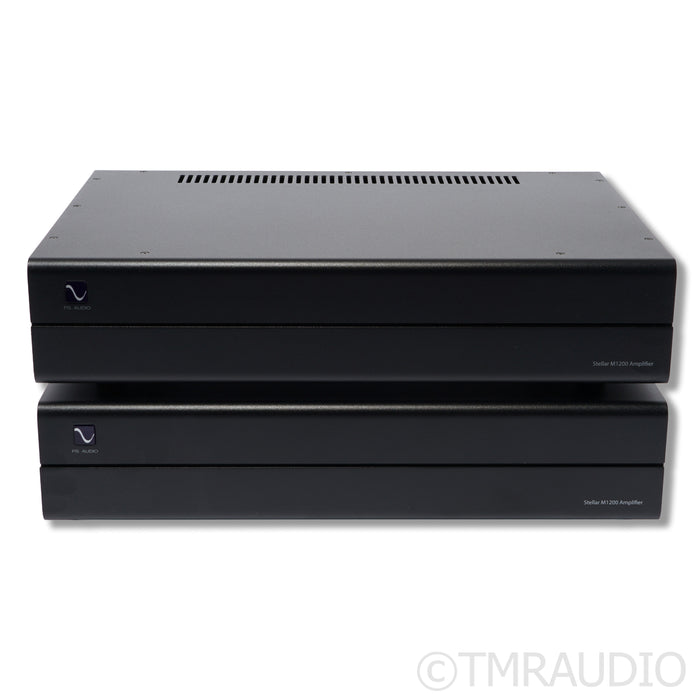 PS Audio Stellar M1200 Hybrid MonoBlock Power Amplifiers
