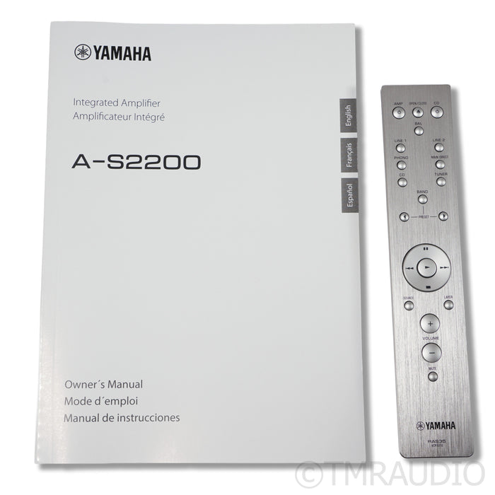 Yamaha A-S2200 Integrated Amplifier; MM/MC Phono