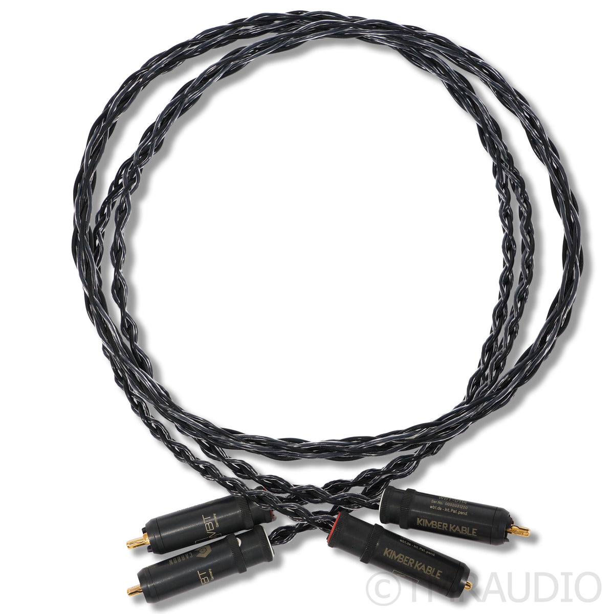 Kimber Kable Carbon Series RCA Cables; 1m — The Music Room