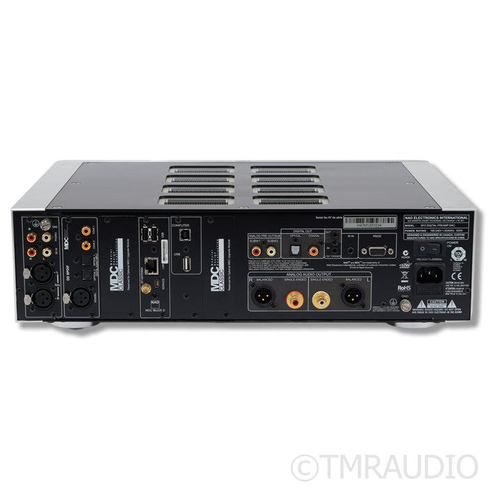 NAD Masters Series M12 Direct Digital Preamplifier; MM/MC Phono; BluOS Streaming