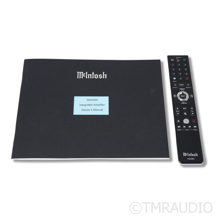 McIntosh MA5300 Integrated Amplifier / DAC; MM/MC Phono