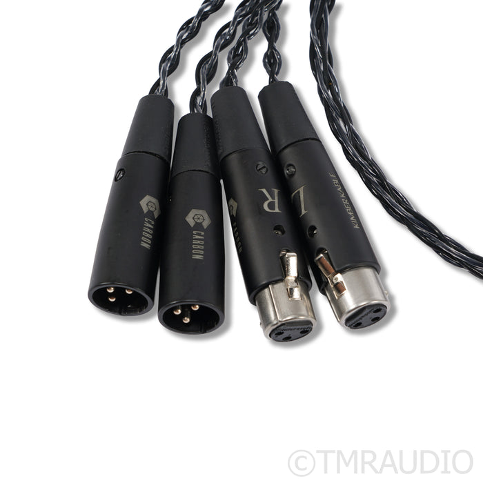 Kimber Kable Carbon Series XLR Cables; 1.5m
