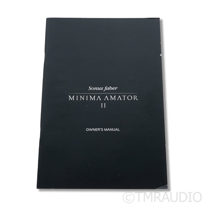 Sonus Faber Minima Amator II Bookshelf Speakers