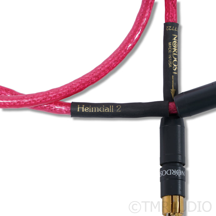 Nordost Heimdall 2 RCA Cables; 1m