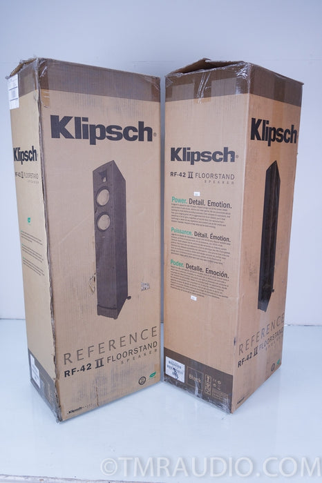 Klipsch RF-42 II Floorstanding Speakers in Factory Boxes