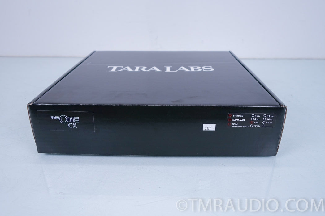 Tara Labs The One CX BSM 8' Speaker Cable Pair