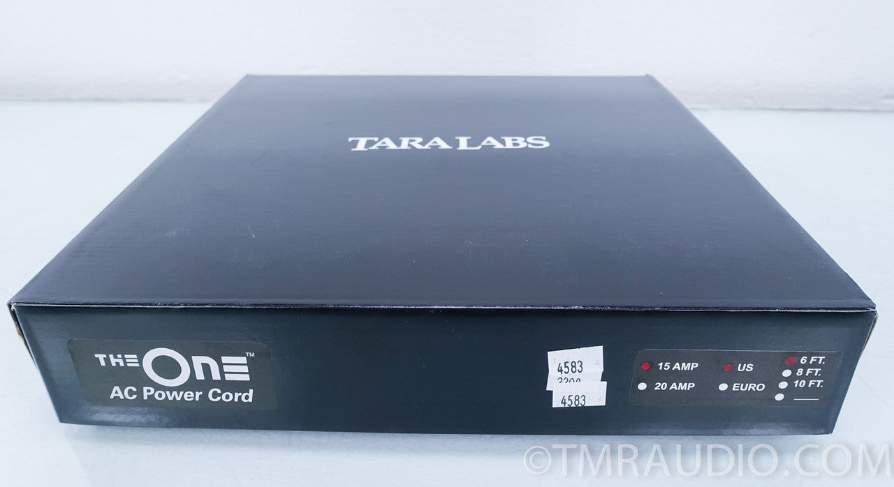 Tara Labs The One 6' 15 amp AC Power Cord / Cable ($1800 MSRP)