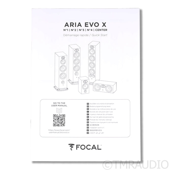 Focal Aria Evo X No. 3 Floorstanding Speakers