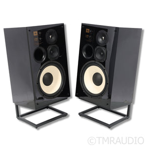 JBL L100 Classic Bookshelf Speakers; Stands