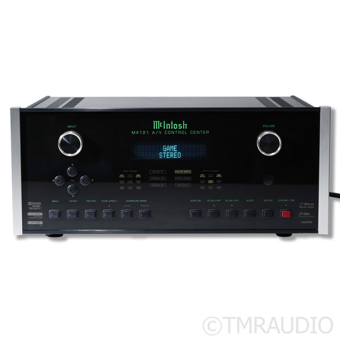 McIntosh MX121 7.2 Channel Home Theater Surround Processor; MM Phono