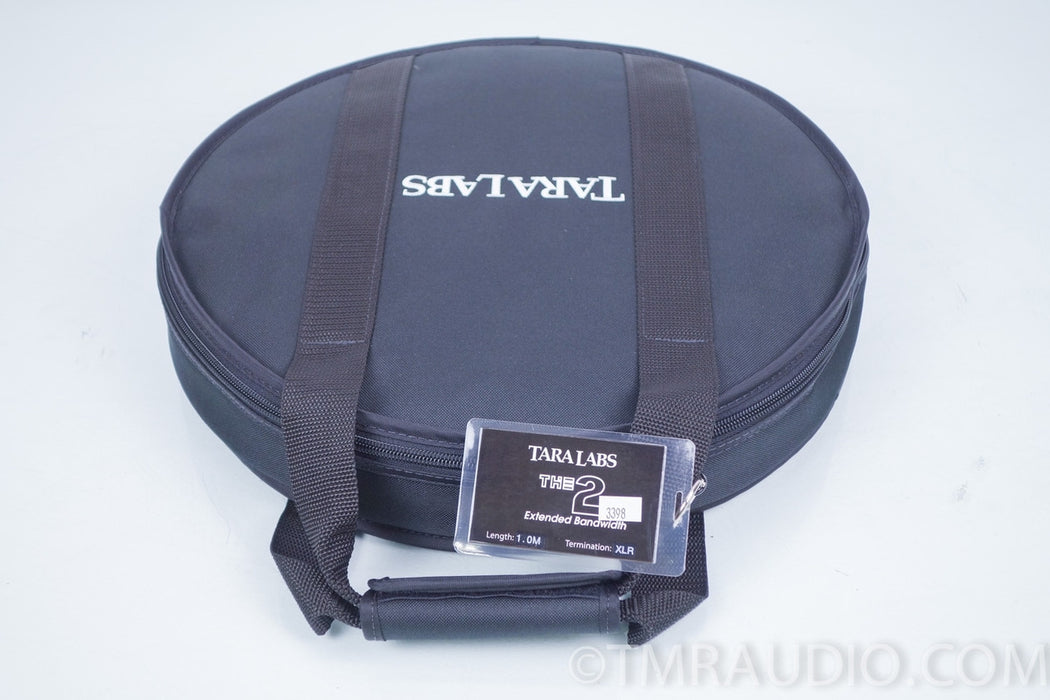 Tara Labs The 2 HFX 1 Meter Pair XLR Cables ($3,000 MSRP)