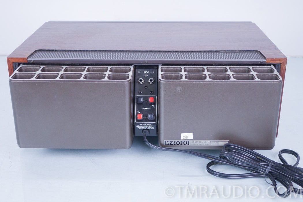 Luxman M-4000 Vintage Stereo Power Amplifier