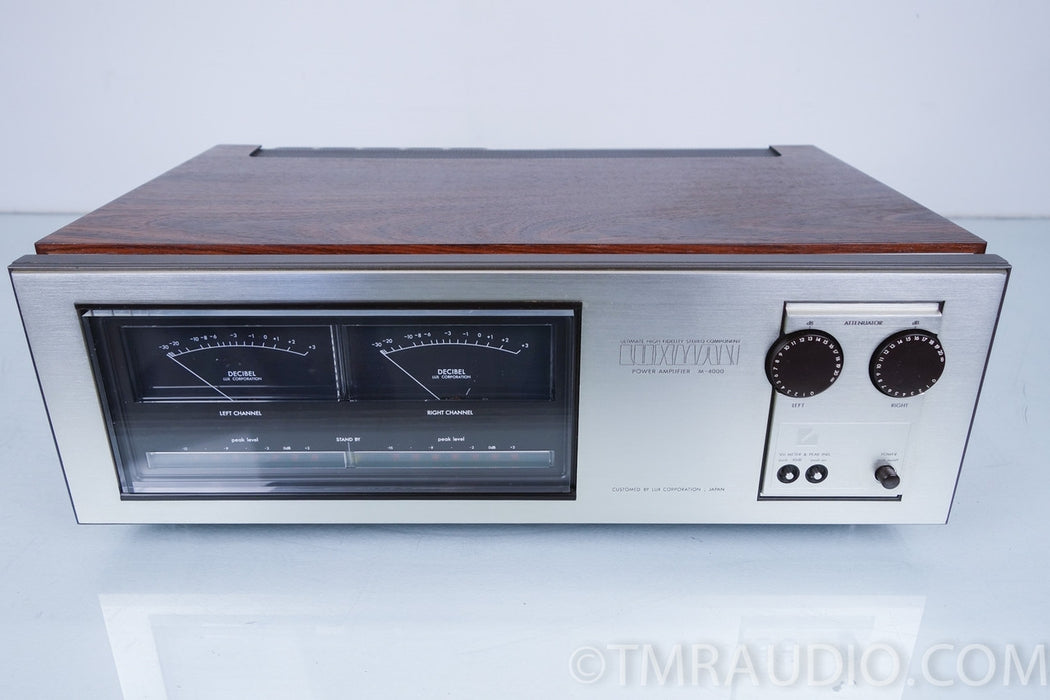 Luxman M-4000 Vintage Stereo Power Amplifier