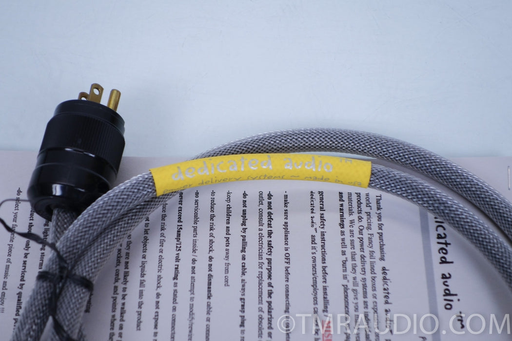 Dedicated Audio 1.5 Meter Power Cord