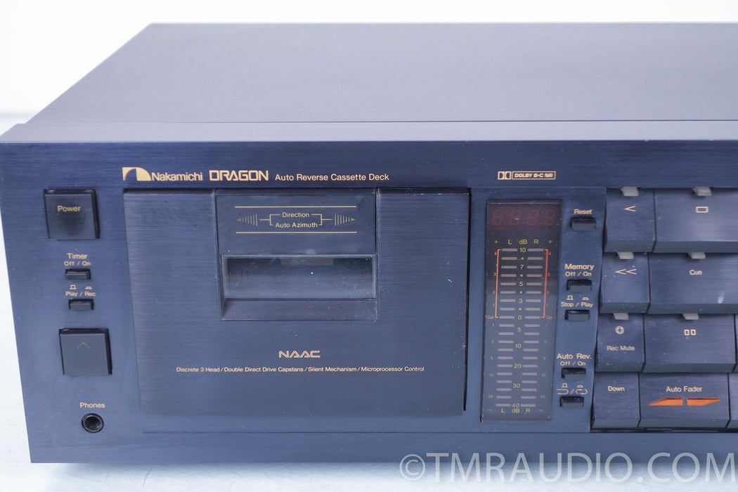 Nakamichi Dragon Stereo Cassette Deck / Tape Recorder