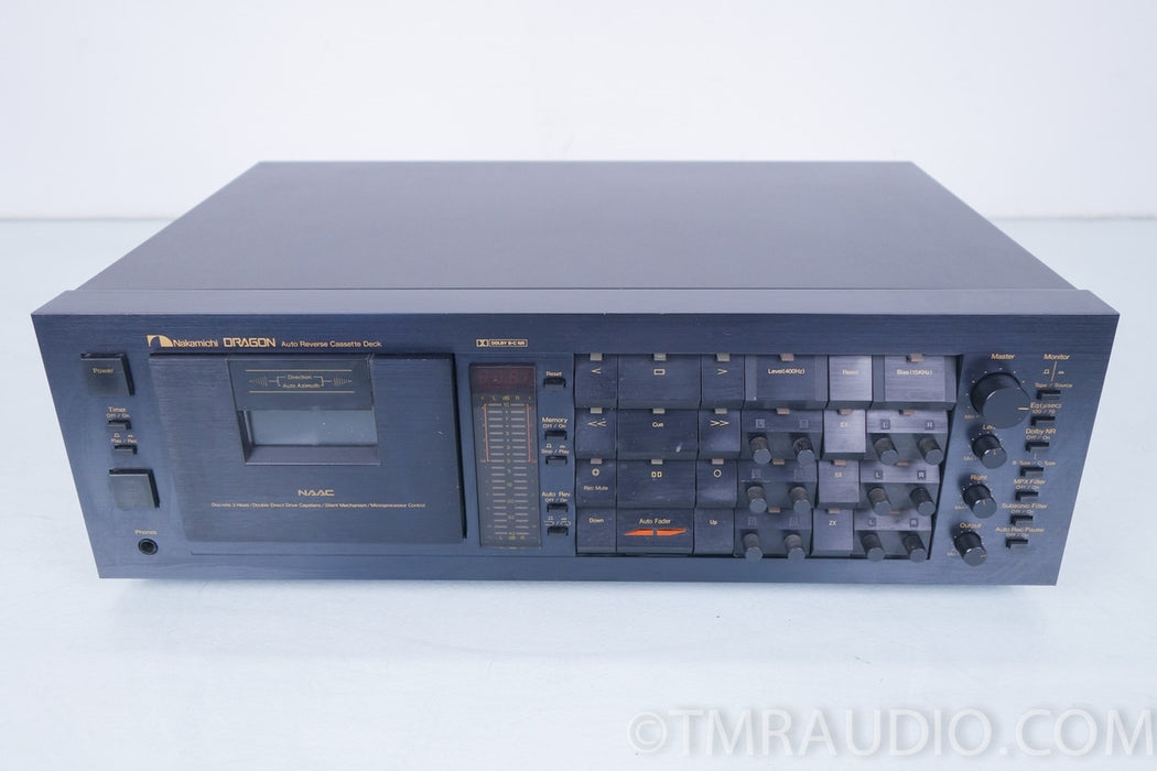 Nakamichi Dragon Stereo Cassette Deck / Tape Recorder