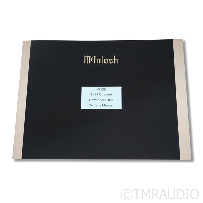 McIntosh MI-128 Eight-Channel Power Amplifier (Unused)