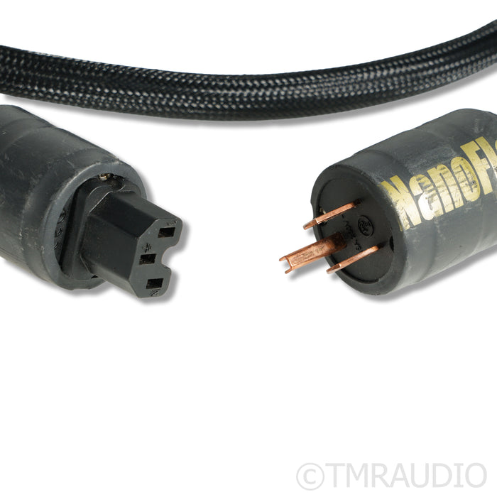 Nanoflo Audio Superconductor Holographic 3D6 Power Cable; 1.75m
