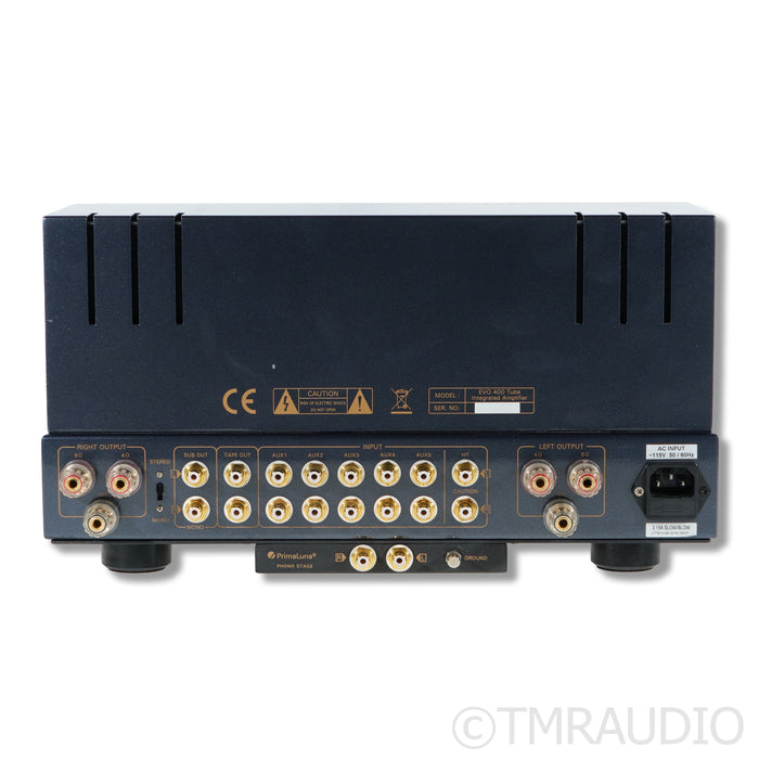 PrimaLuna EVO 400 Tube Integrated Amplifier; MM Phono