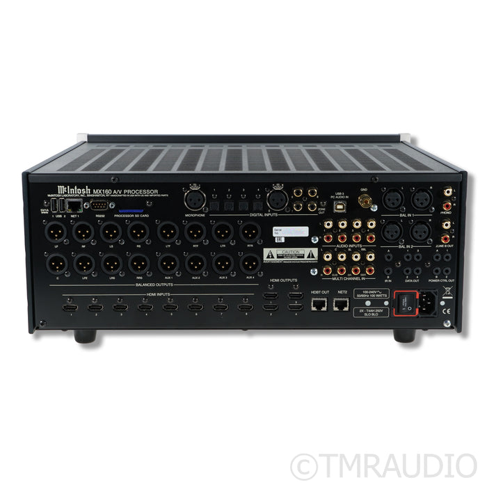 McIntosh MX160 11.2 Channel Processor; Built-In DAC; MM Phono