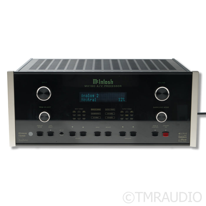McIntosh MX160 11.2 Channel Processor; Built-In DAC; MM Phono