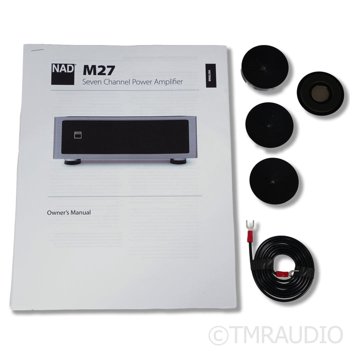 NAD Electronics Masters Series M27 Seven-Channel Power Amplifier