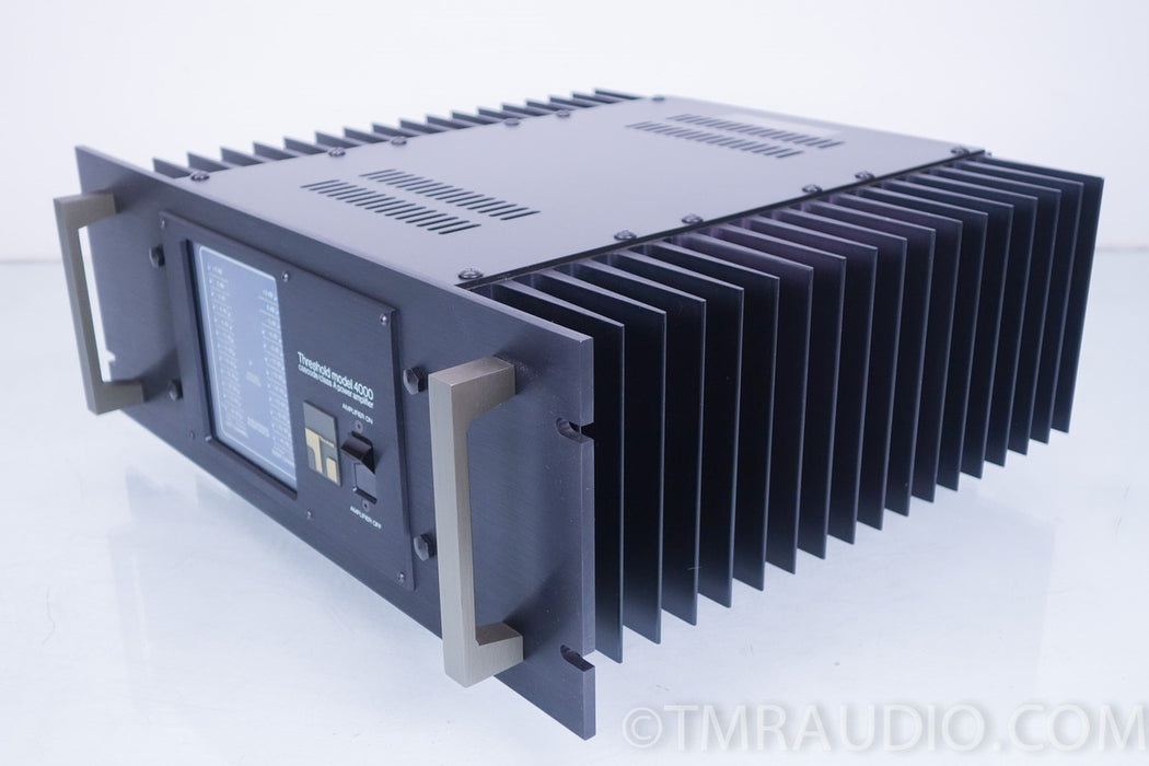 Threshold 4000 Power Amplifier updated to "E" Class Stasis