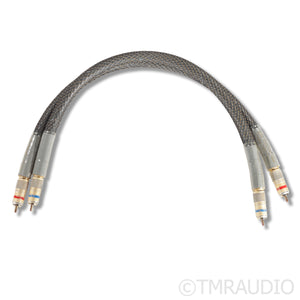 Acoustic Zen Silver Reference RCA Cables; 0.5m