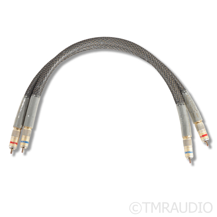 Acoustic Zen Silver Reference RCA Cables; 0.5m