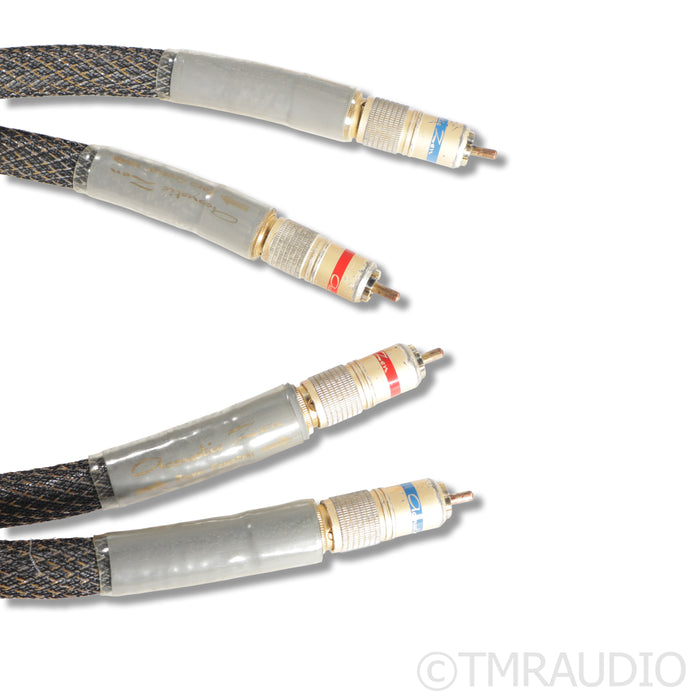 Acoustic Zen Silver Reference RCA Cables; 0.5m