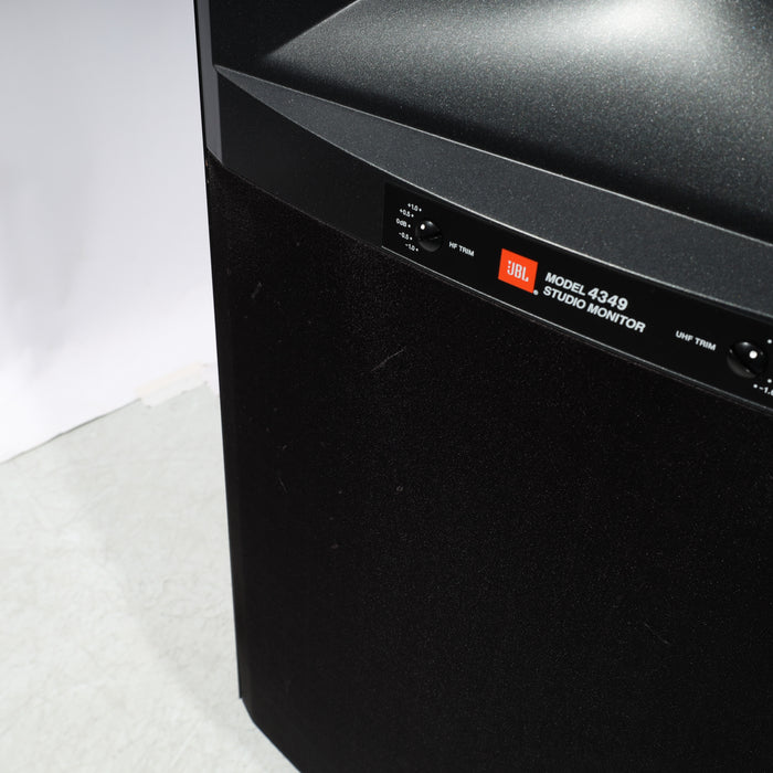 JBL 4349 Bookshelf Speakers; Stands