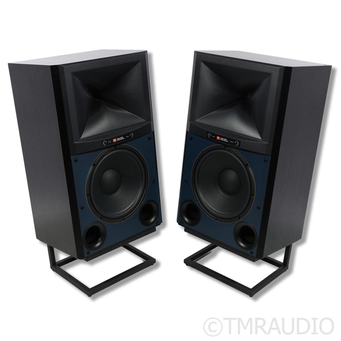 JBL 4349 Bookshelf Speakers; Stands