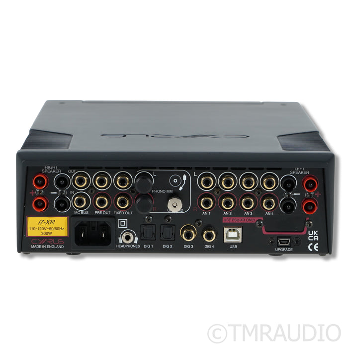 Cyrus Audio i7-XR Integrated Amplifier; Built-In DAC; MM Phono
