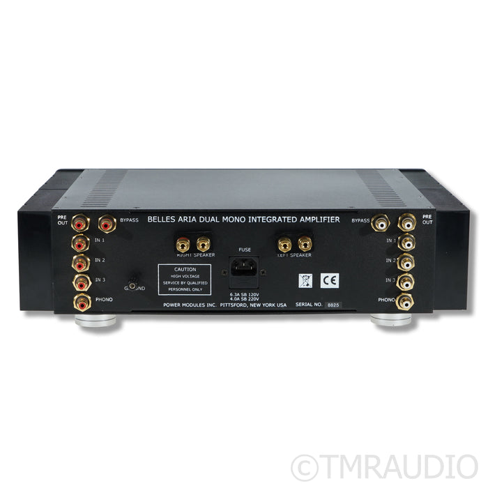 Belles Aria Dual Mono Integrated Amplifier; MM Phono