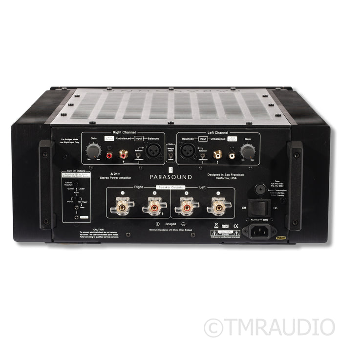 Parasound Halo A21+ Power Amplifier (Unused)