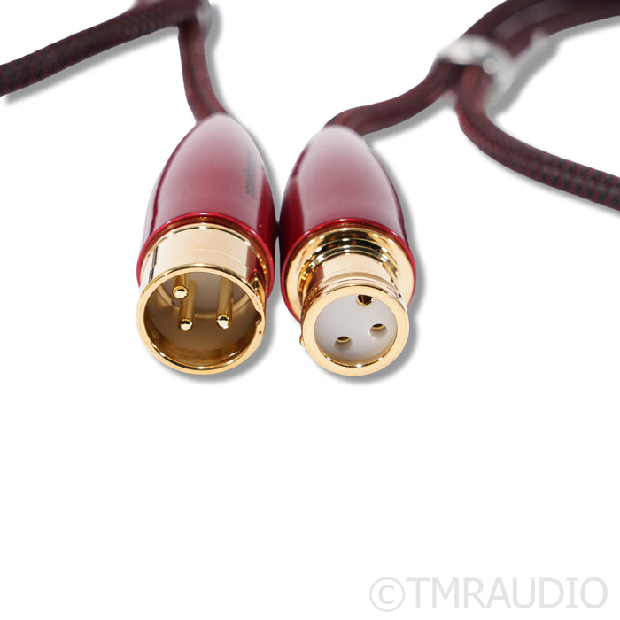 AudioQuest Red River XLR Cables; 1m (Mint)
