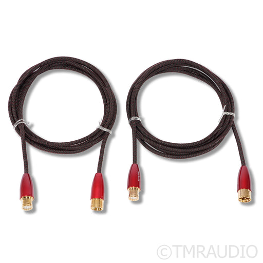 AudioQuest Red River XLR Cables; 3m (Mint)