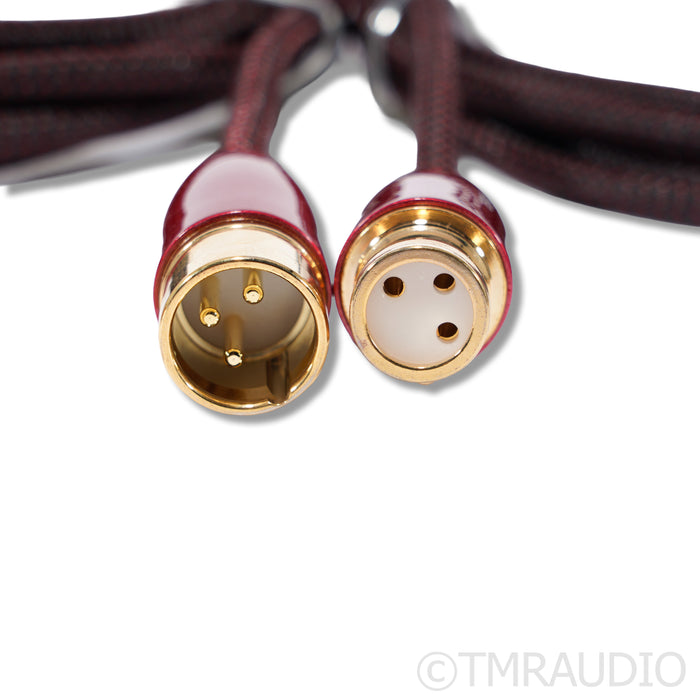 AudioQuest Red River XLR Cables; 3m (Mint)