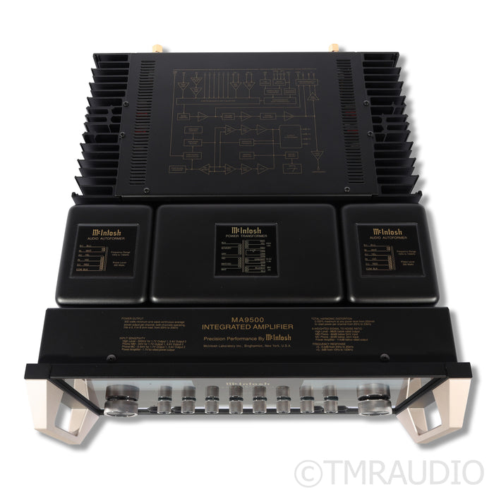 McIntosh MA9500 Integrated Amplifier; Built-In DAC; MM/MC Phono