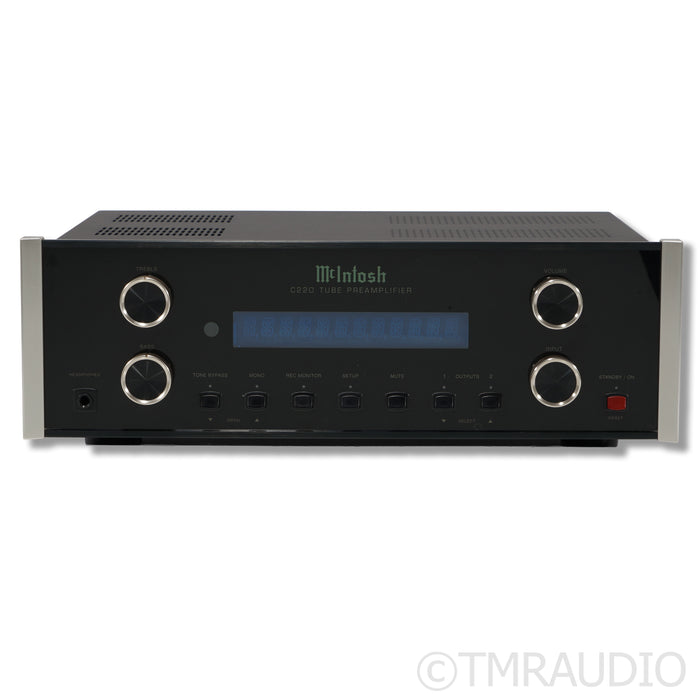 McIntosh C220 Tube Preamplifier; MM Phono