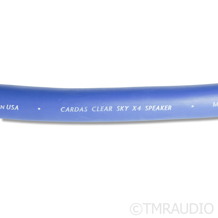 Cardas Clear Sky X4 Speaker Cables; 2m