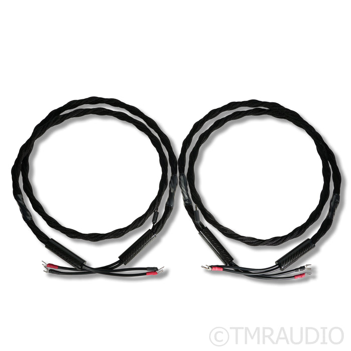 Synergistic Research Atmosphere X Euphoria Speaker Spade Cables; 2.5m