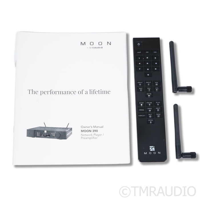 MOON By SimAudio 390 Streaming Preamplifier / DAC; MM/MC Phono