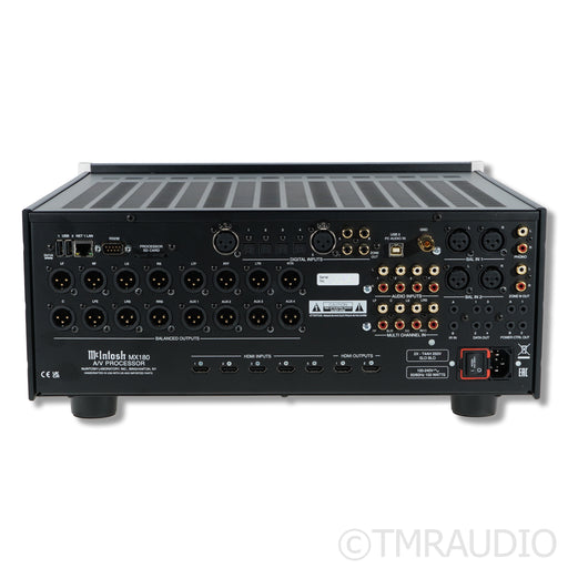 McIntosh MX180 15.1 Channel Surround Processor; Built-In DAC; MM Phono