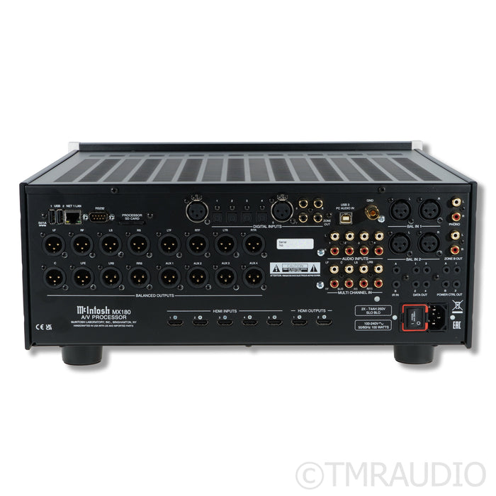 McIntosh MX180 15.1 Channel Surround Processor; Built-In DAC; MM Phono