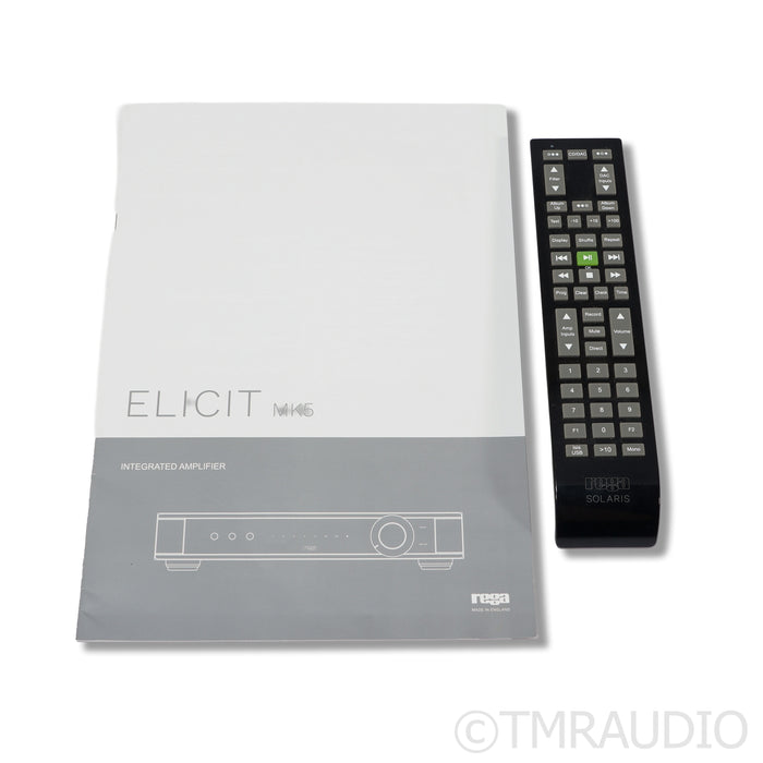 Rega Elicit MK5 Integrated Amplifier / DAC; MM Phono